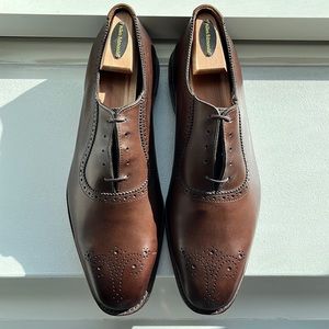 Allen Edmonds - Cornwallis Medallion Toe Oxford - Brown - Brand New